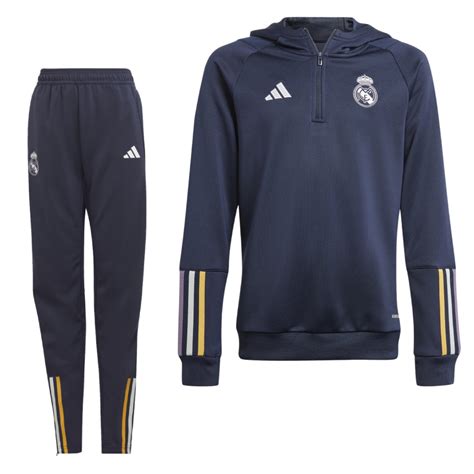 adidas trainingspak wit met goud